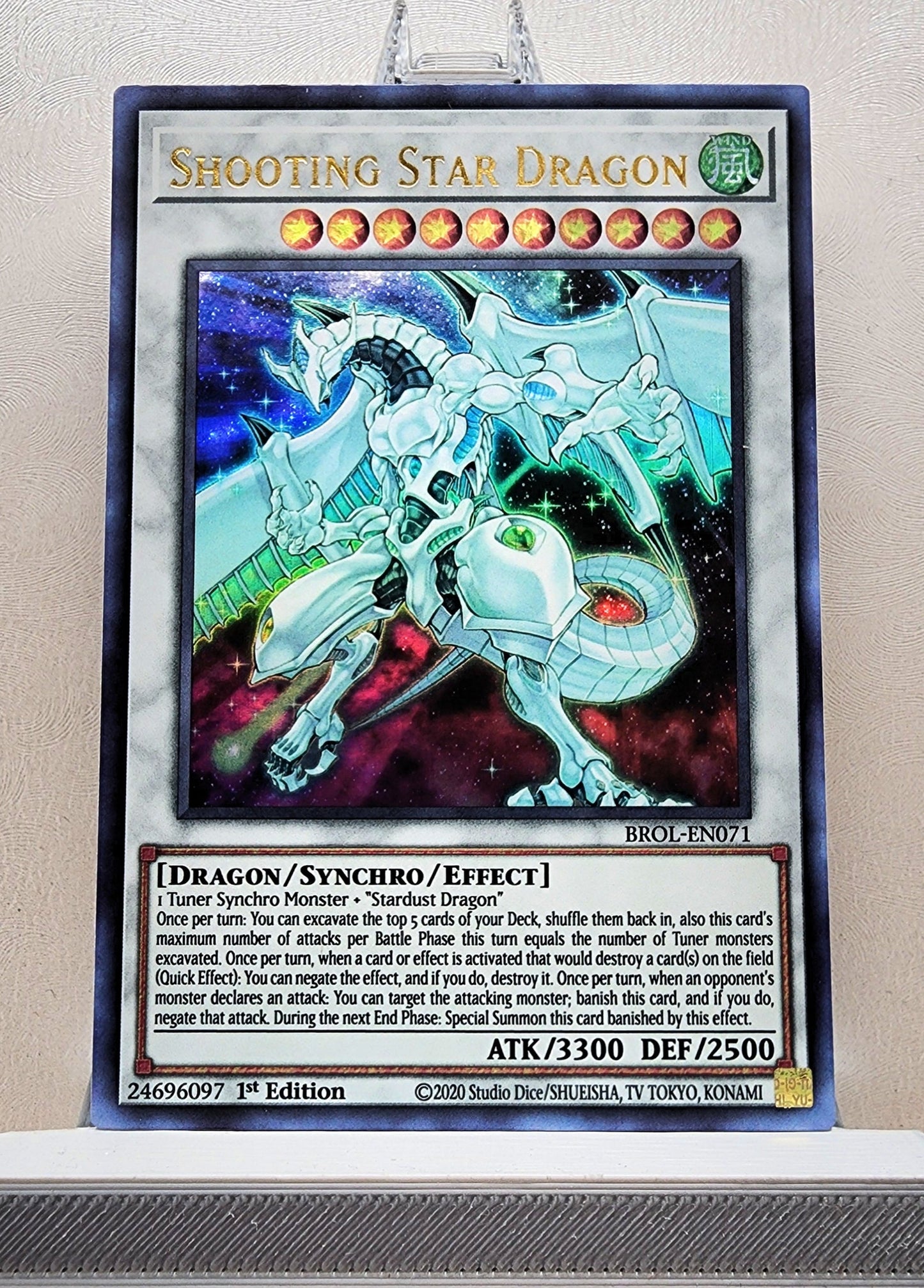 Yugioh! 1x Shooting Star Dragon (BROL - Ultra Rare) 1st Edition