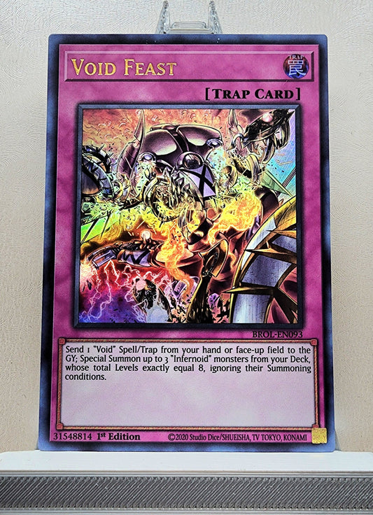 Yugioh! 1x Void Feast (BROL - Ultra Rare) 1st Edition