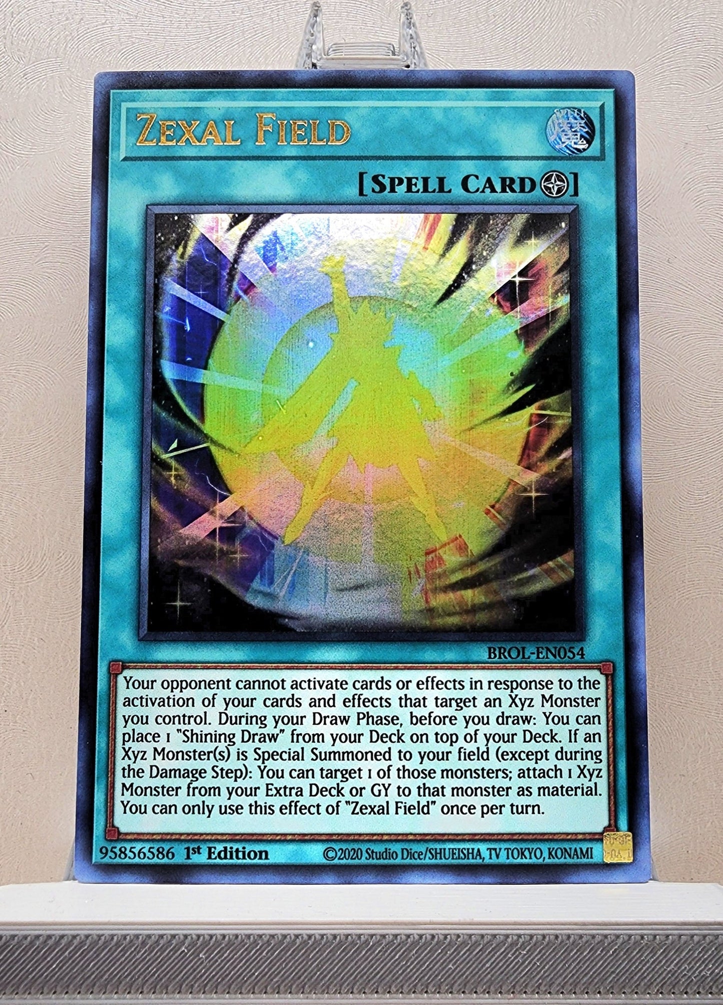 Yugioh! 1x Zexal Field (BROL - Ultra Rare) 1st Edition