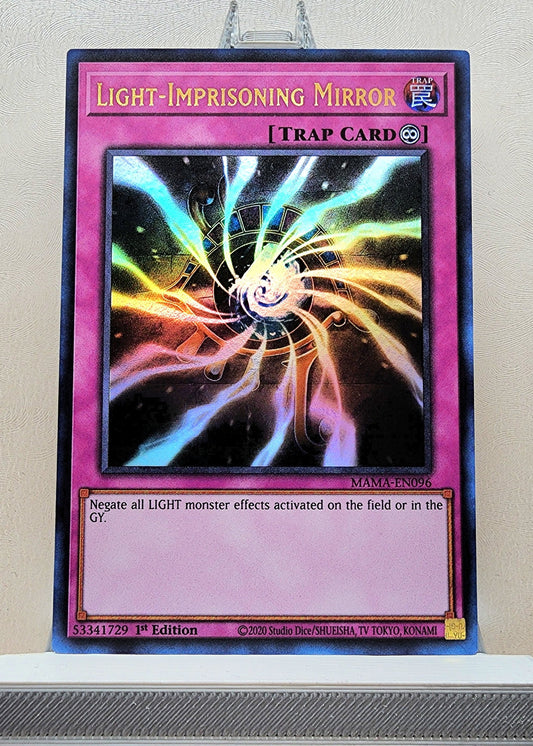 Yugioh! 1x Light-Imprisoning Mirror (MAMA - Ultra Rare) 1st Edition