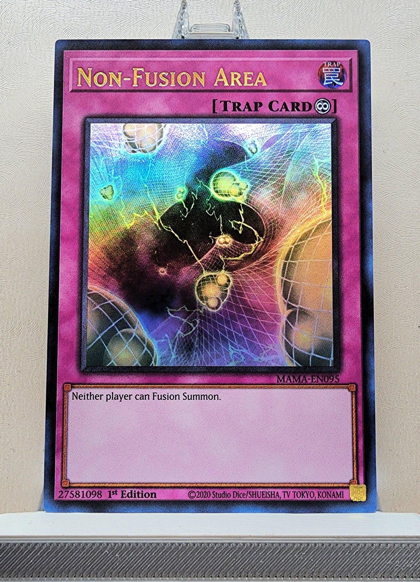 Yugioh! 1x Non Fusion Area (MAMA - Ultra Rare) 1st Edition