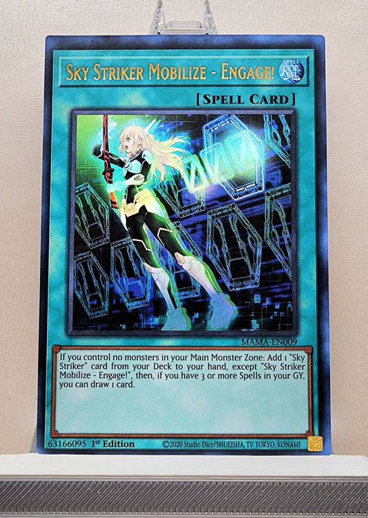 Yugioh! 1x Sky Striker Mobilize - Engage (MAMA - Ultra Rare) 1st Edition