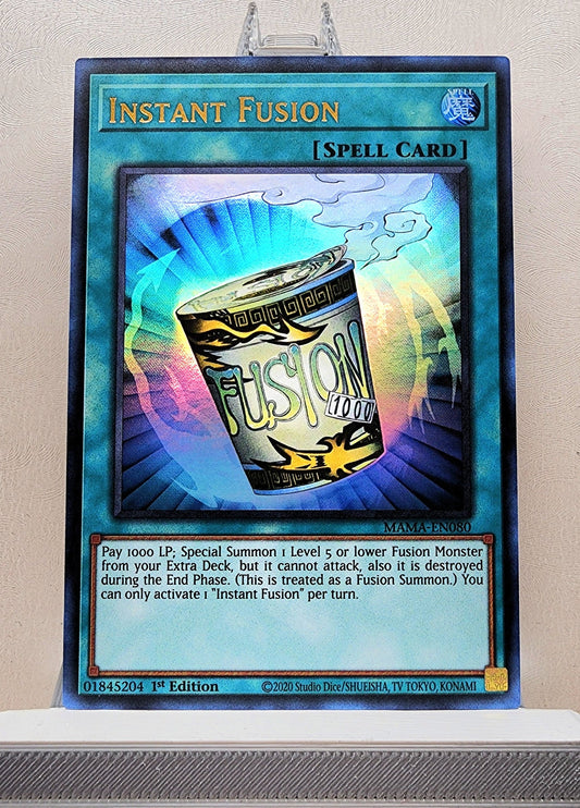 Yugioh! 1x Instant Fusion (MAMA - Ultra Rare) 1st Edition