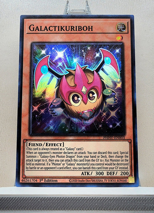 Yugioh! 1x Galactikuriboh (PHHY - Super Rare) 1st Edition