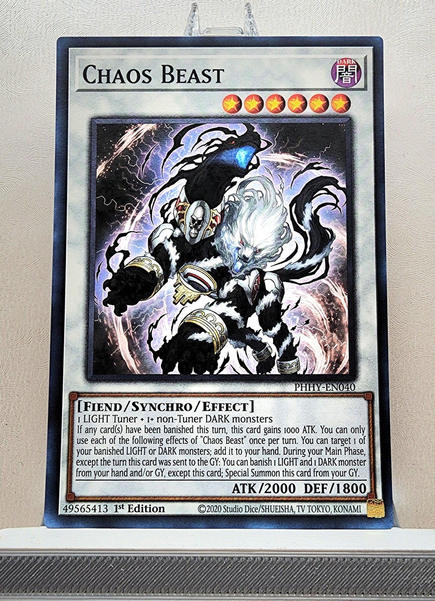 Yugioh! Photon Hypernova Singles (PHHY - Common) 1st Edition