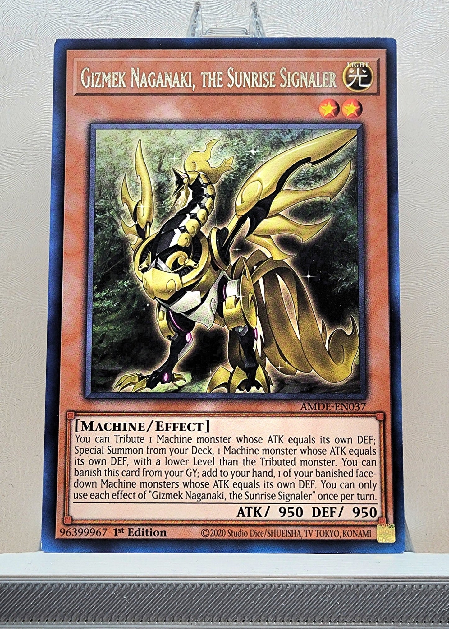 Yugioh! Amazing Defenders Singles (AMDE - Rare) 1st Edition