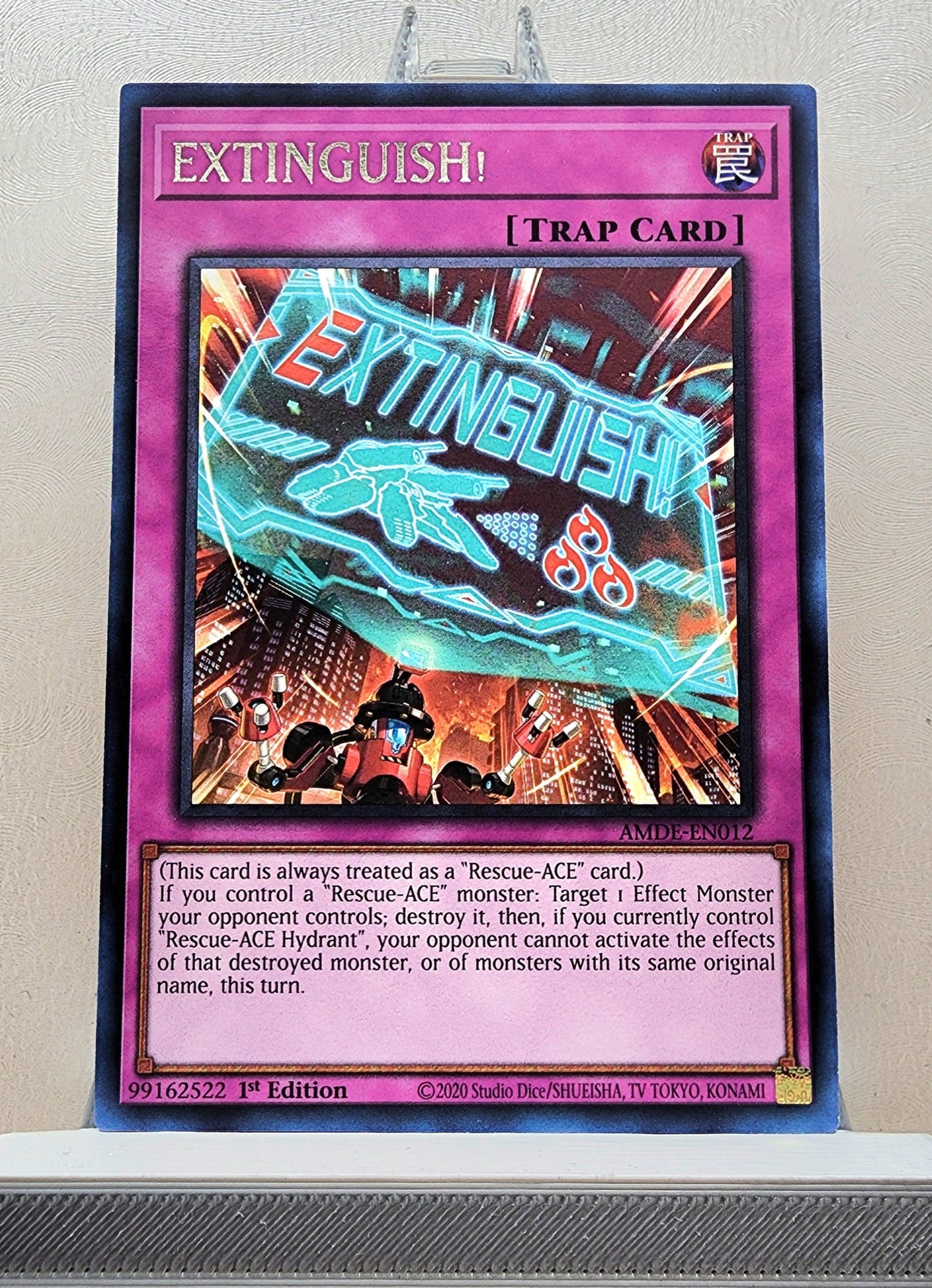 Yugioh! Amazing Defenders Singles (AMDE - Rare) 1st Edition