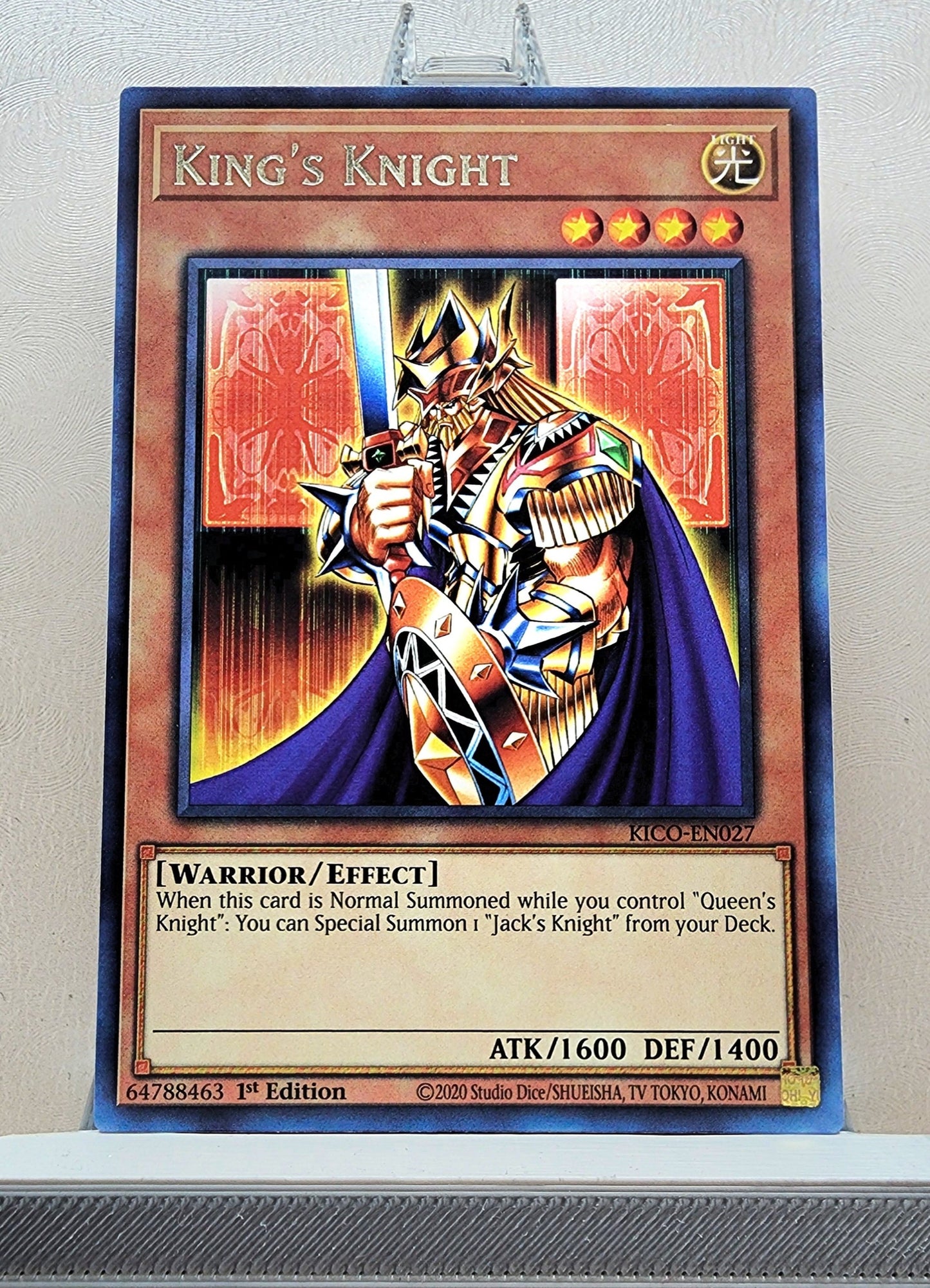 Yugioh! King's Court Singles (KICO - Rare) 1st Edition