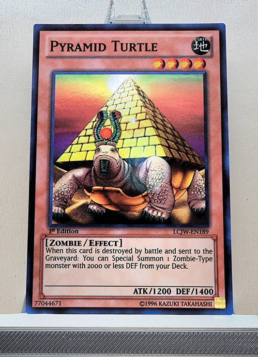 Yugioh! 1x Pyramid Turtle (LCJW - Super Rare) 1st Edition