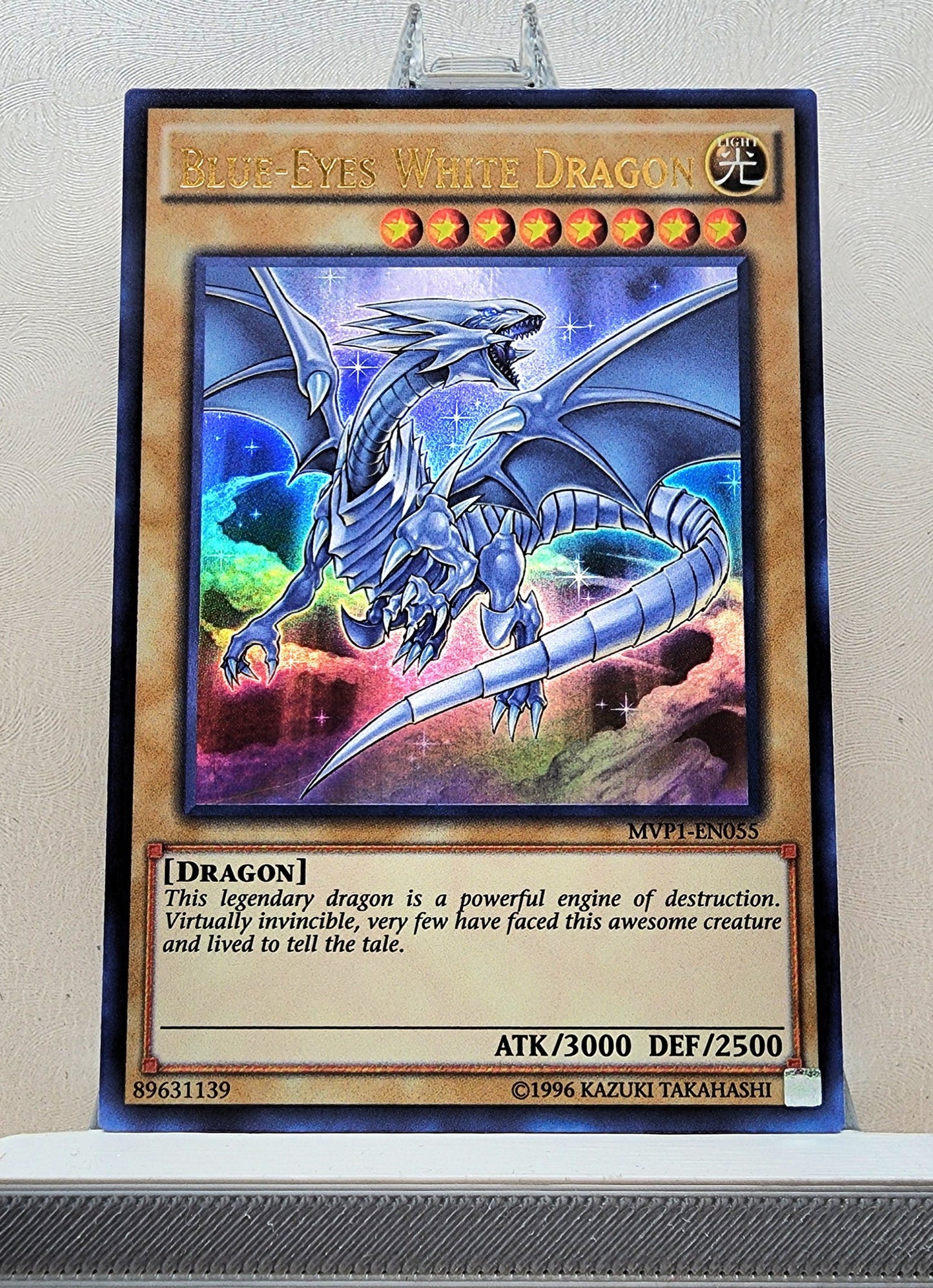 Yugioh! 1x Blue-Eyes White Dragon (MVP1 - Ultra Rare) Unli Edition