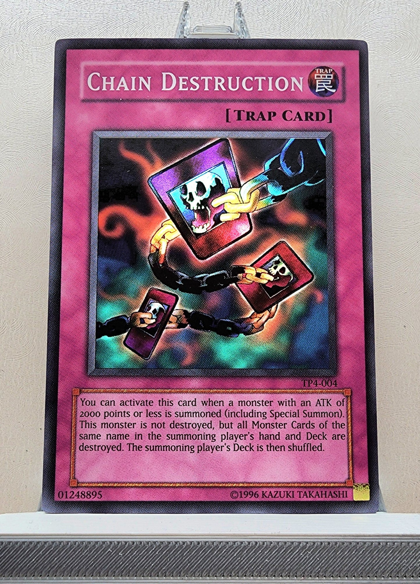 Yugioh! 1x Chain Destruction (TP4 - Super Rare) Unli Edition