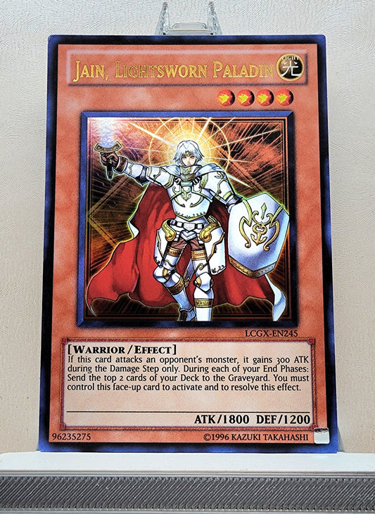 Yugioh! 1x Jain, Lightsworn Paladin (LCGX - Ultra Rare) Unli Edition