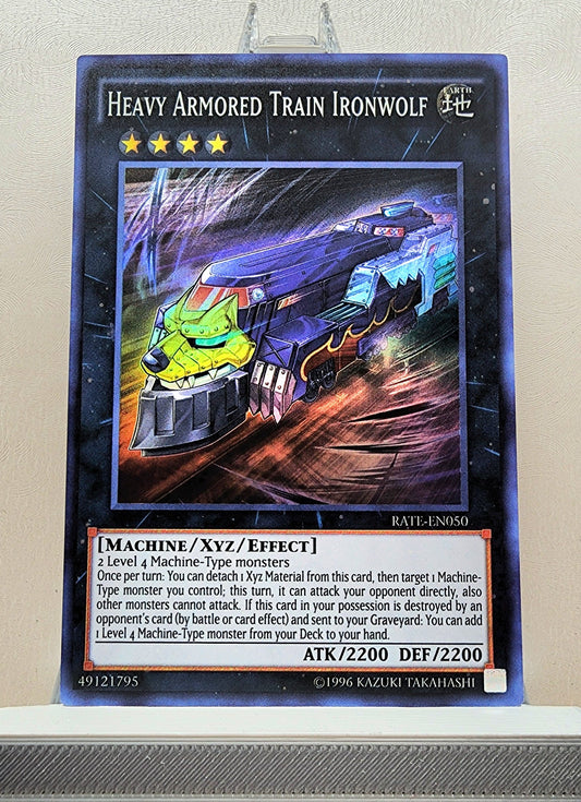 Yugioh! 1x Heavy Armored Train Ironwolf (RATE - Super Rare) Unli Edition