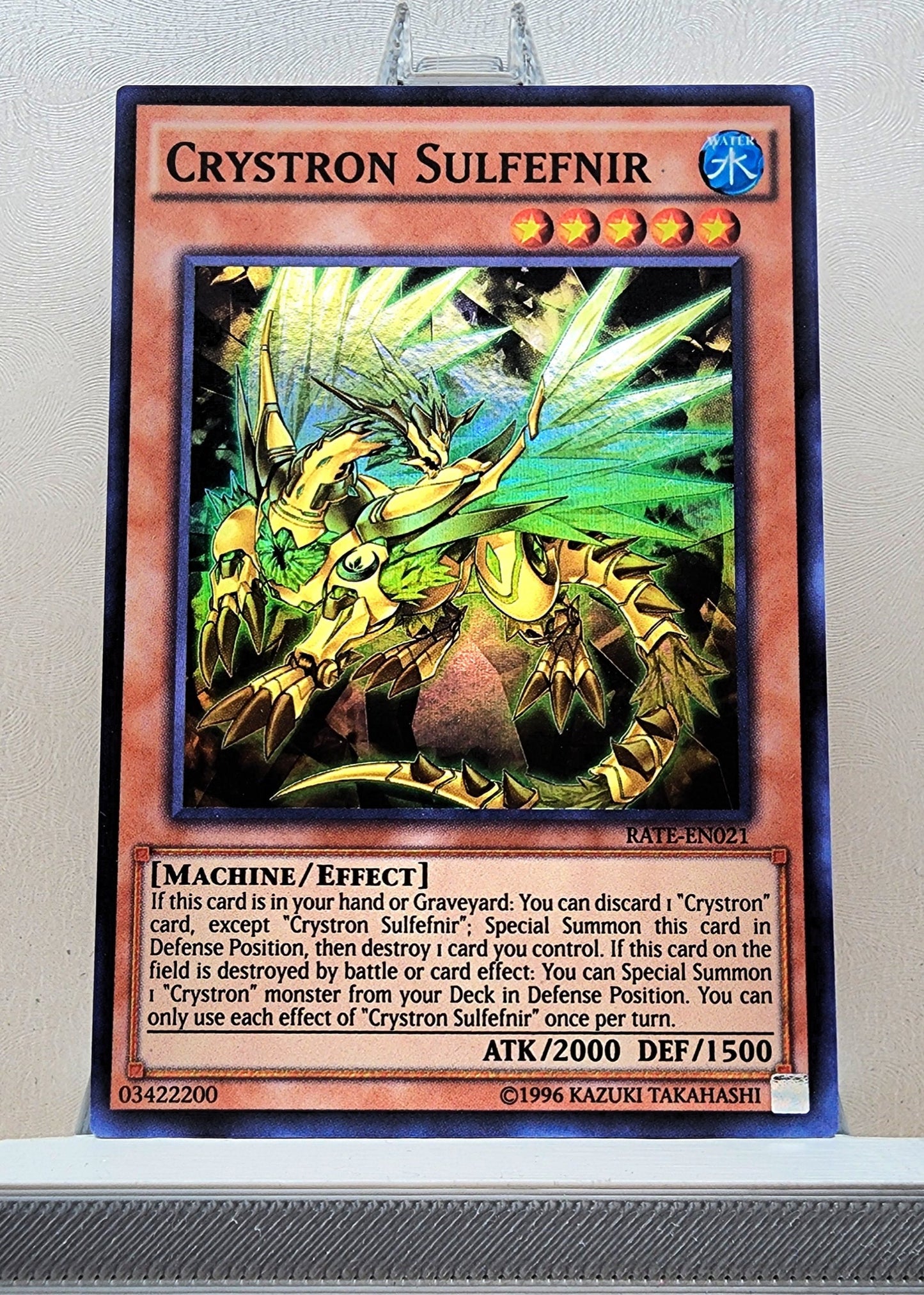 Yugioh! 1x Crystron Sulfefnir (RATE - Super Rare) Unli Edition