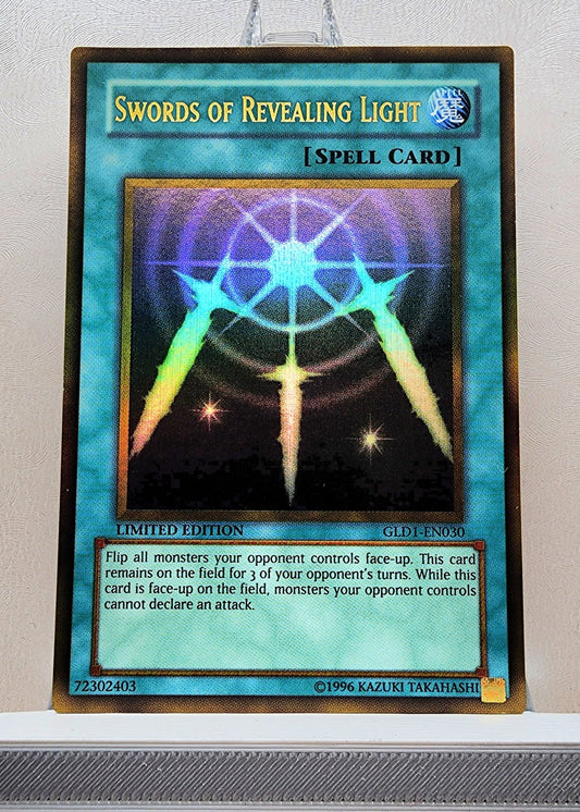 Yugioh! 1x Swords of Revealing Light (GLD1 - Gold Rare) Limited Edition