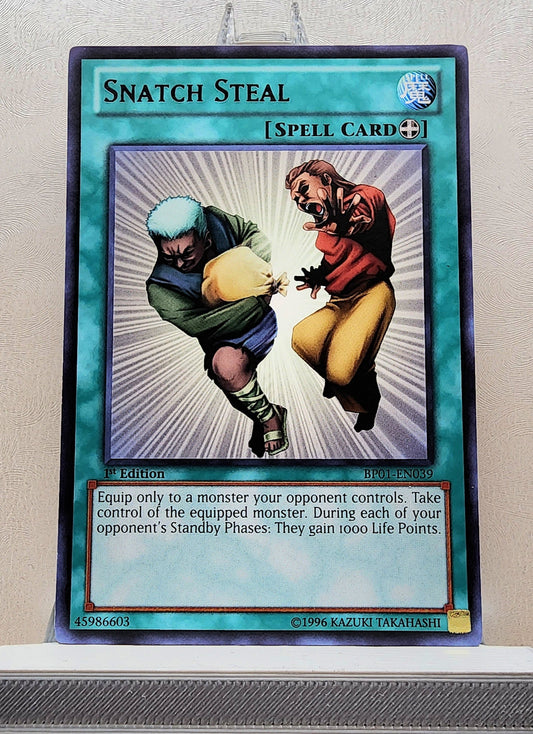 Yugioh! 1x Snatch Steal (BP01 - Rare) 1st Edition