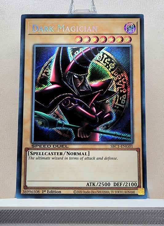 Yugioh! 1x Dark Magician Arkana (SBC1 - Secret Rare) 1st Edition