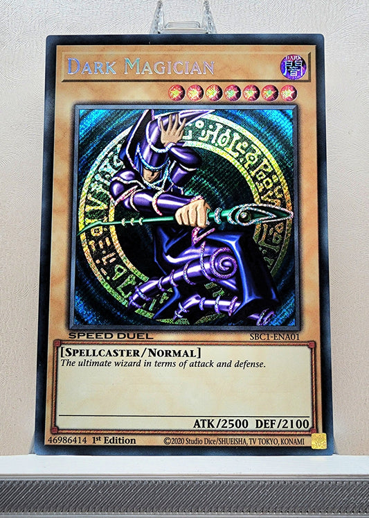 Yugioh! 1x Dark Magician (SBC1 - Secret Rare) 1st Edition