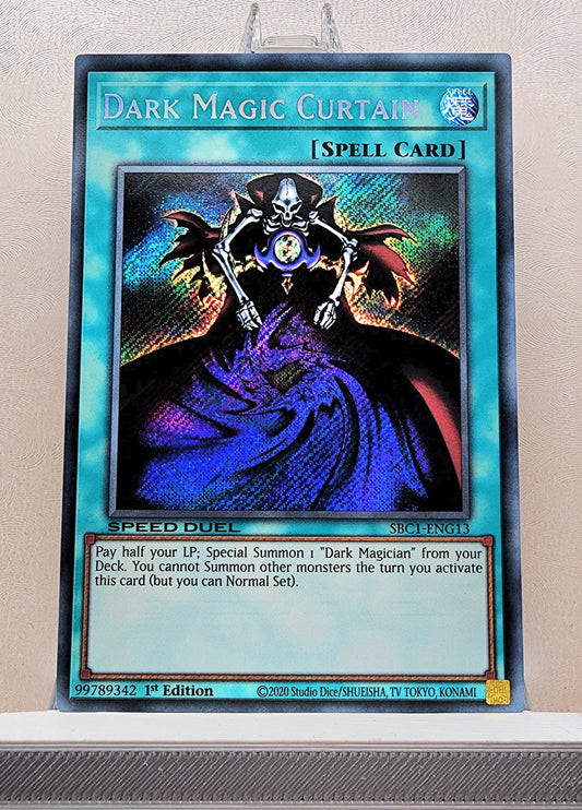 Yugioh! 1x Dark Magic Curtain (SBC1 - Secret Rare) 1st Edition