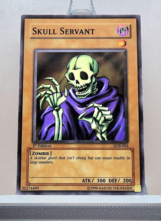 Yugioh! 1x Skull Servant (LOB - Common) 1st Edition