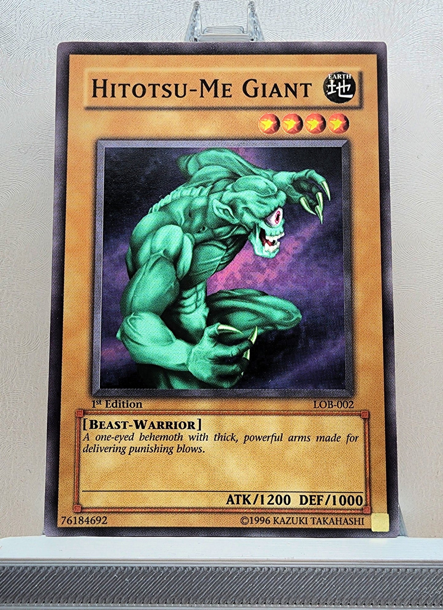 Yugioh! 1x Hitotsu-Me Giant (LOB - Common) 1st Edition