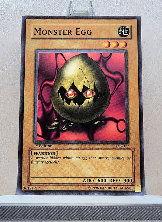 Yugioh! 1x Monster Egg (LOB - Common) 1st Edition