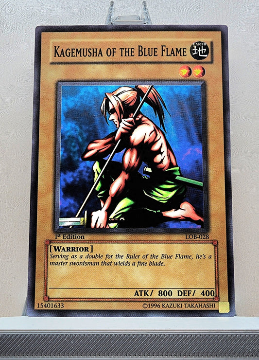 Yugioh! 1x Kagemusha of the Blue Flame (LOB - Common) 1st Edition