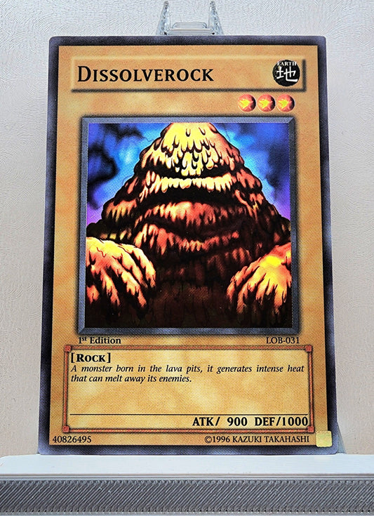 Yugioh! 1x Dissolverock (LOB - Common) 1st Edition