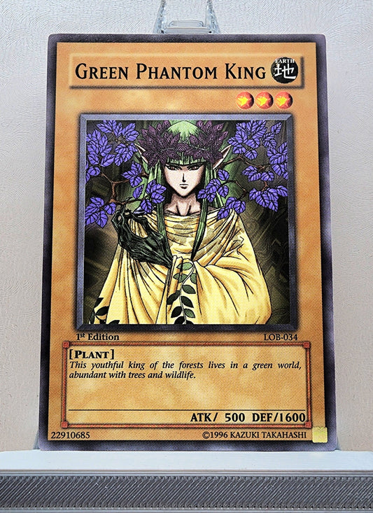 Yugioh! 1x Green Phantom King (LOB - Common) 1st Edition