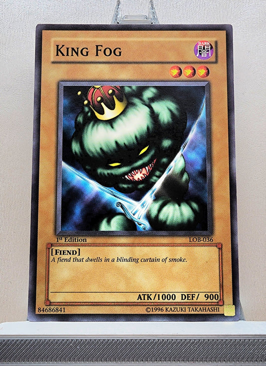 Yugioh! 1x King Fog (LOB - Common) 1st Edition