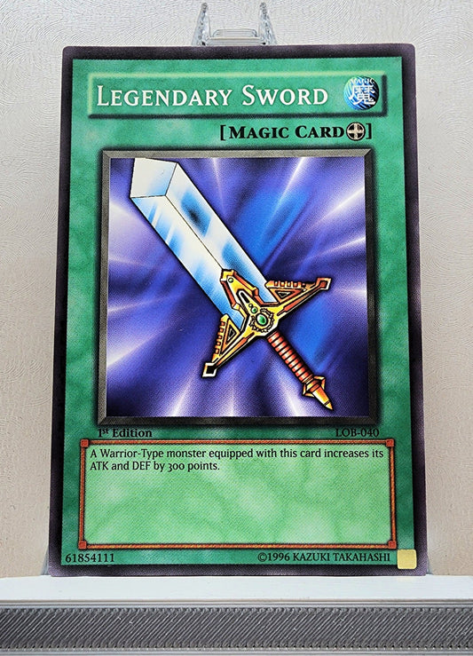 Yugioh! 1x Legendary Sword (LOB - Common) 1st Edition