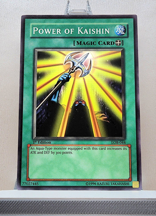 Yugioh! 1x Power of Kaishin (LOB - Common) 1st Edition