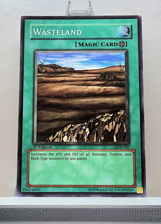 Yugioh! 1x Wasteland (LOB - Common) 1st Edition