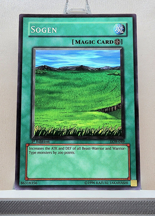 Yugioh! 1x Sogen (LOB - Common) 1st Edition