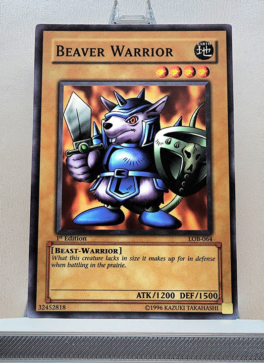 Yugioh! 1x Beaver Warrior (LOB - Common) 1st Edition