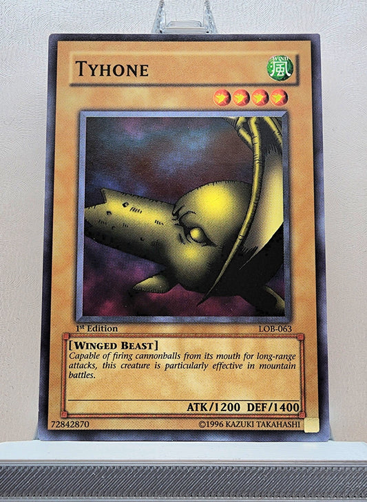 Yugioh! 1x Tyhone (LOB - Common) 1st Edition