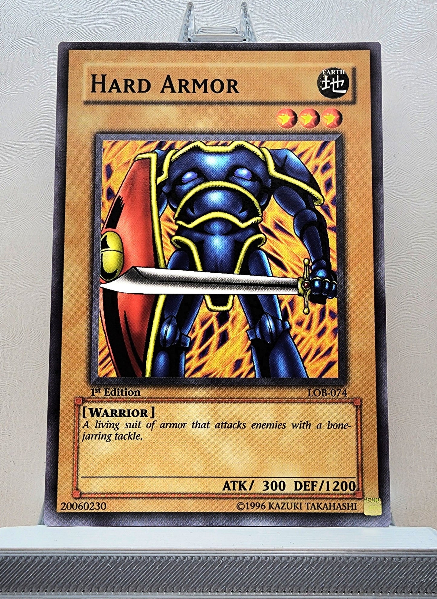 Yugioh! 1x Hard Armor (LOB - Common) 1st Edition