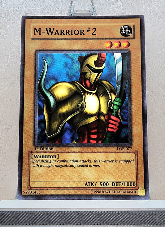 Yugioh! 1x M-Warrior #2 (LOB - Common) 1st Edition