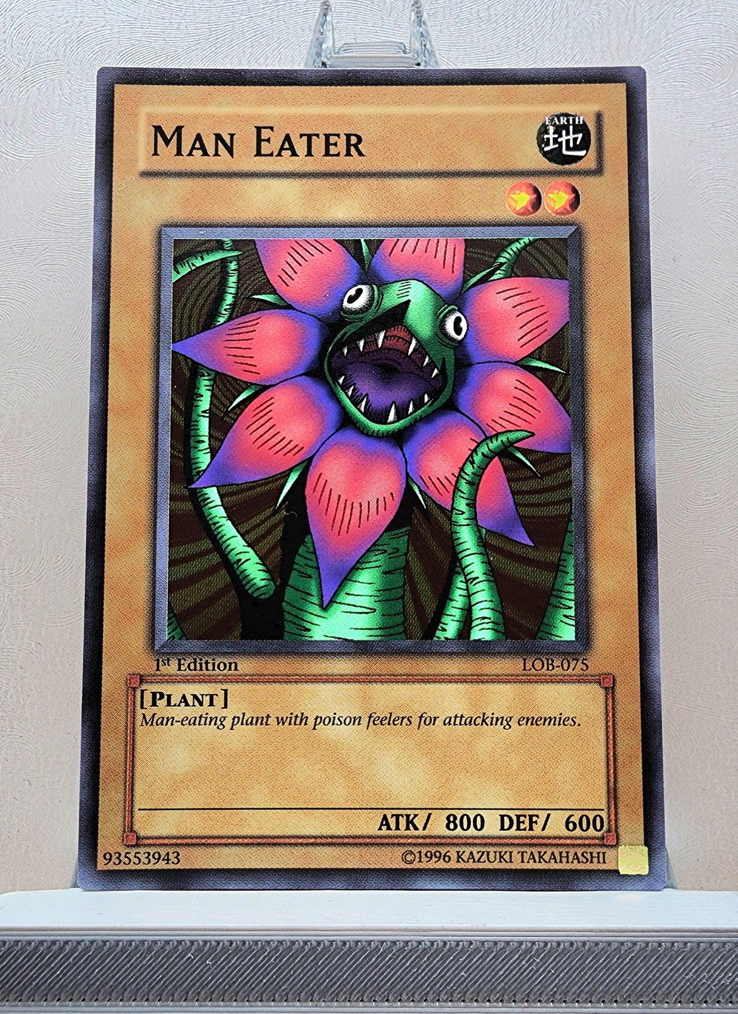 Yugioh! 1x Man Eater (LOB - Common) 1st Edition