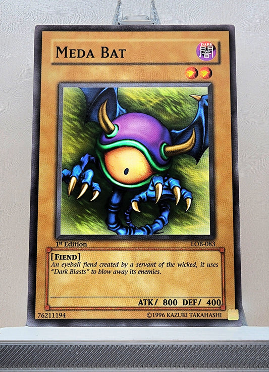 Yugioh! 1x Meda Bat (LOB - Common) 1st Edition