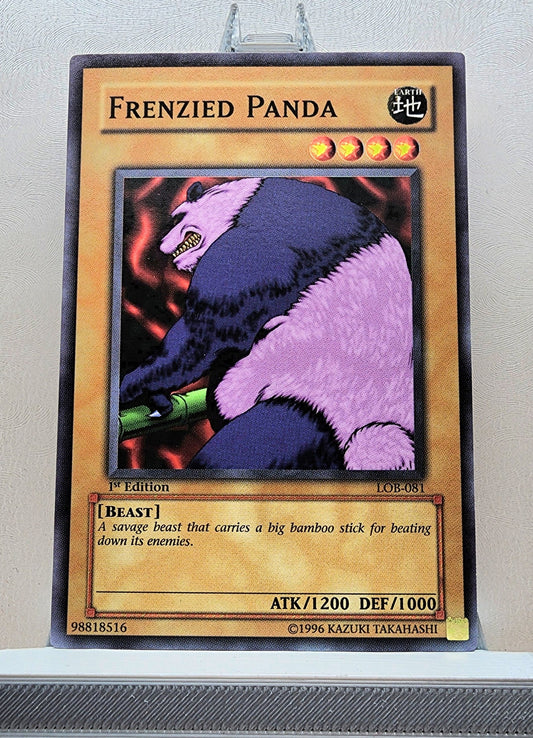 Yugioh! 1x Frenzied Panda (LOB - Common) 1st Edition