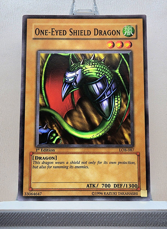 Yugioh! 1x One-Eyed Shield Dragon (LOB - Common) 1st Edition