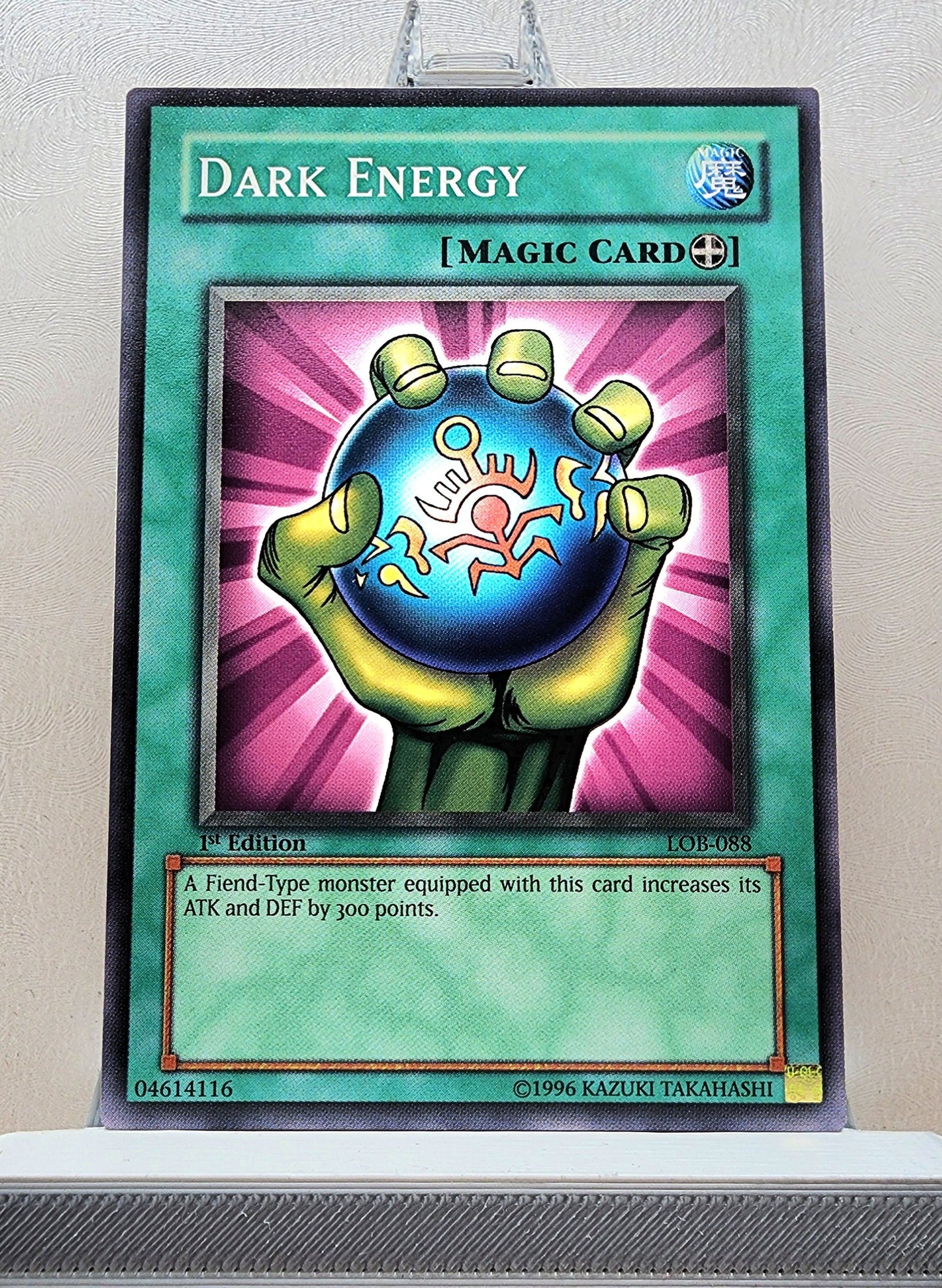 Yugioh! 1x Dark Energy (LOB - Common) 1st Edition