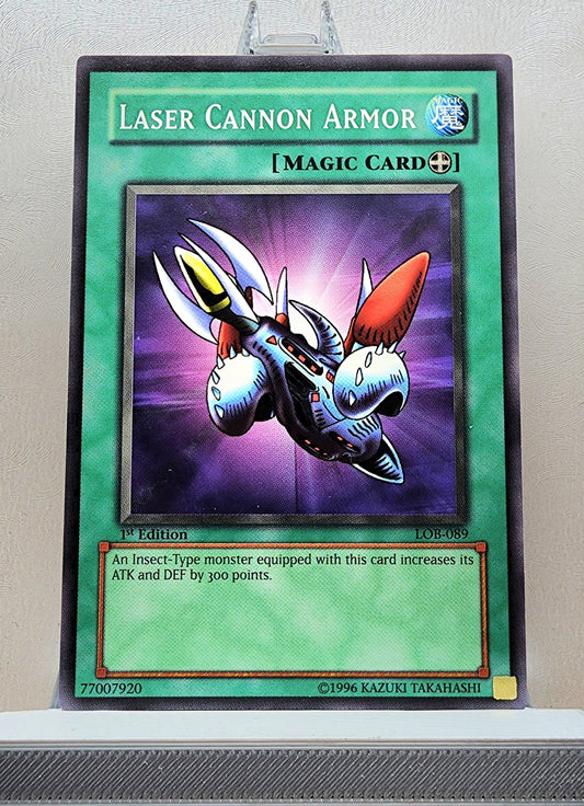 Yugioh! 1x Laser Cannon Armor (LOB - Common) 1st Edition