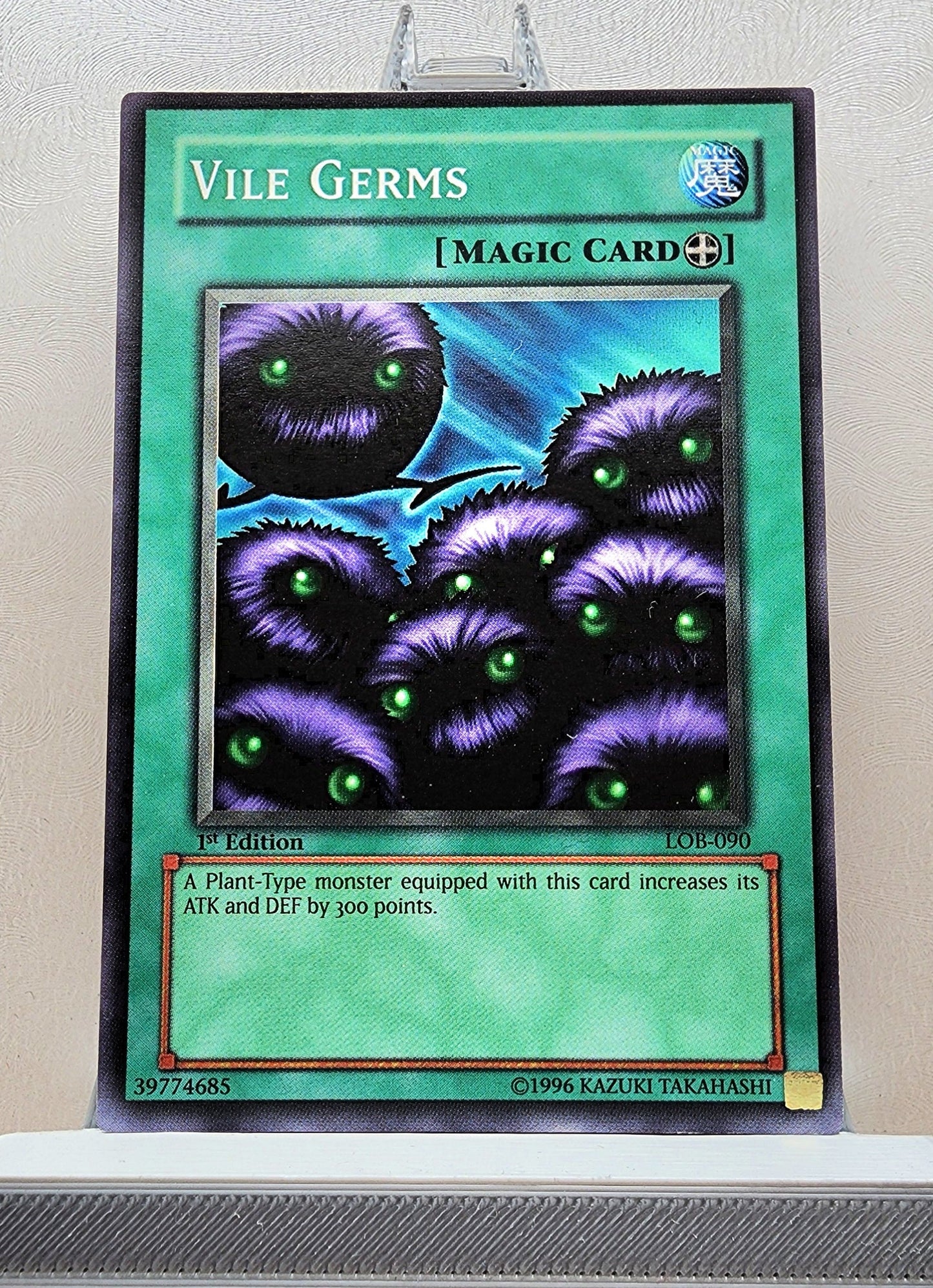 Yugioh! 1x Vile Germs (LOB - Common) 1st Edition