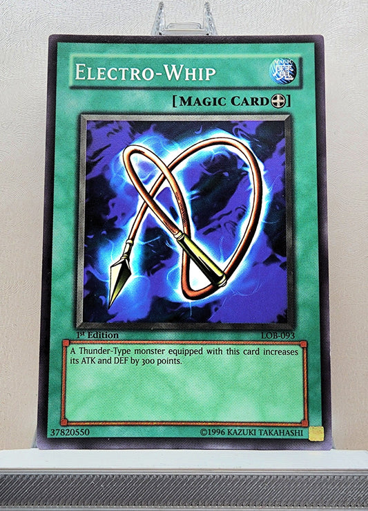 Yugioh! 1x Electro-Whip (LOB - Common) 1st Edition