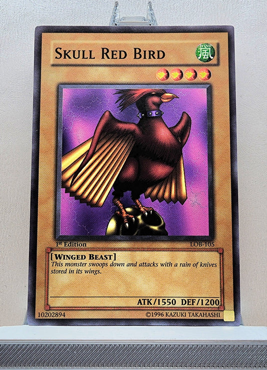 Yugioh! 1x Skull Red Bird (LOB - Common) 1st Edition