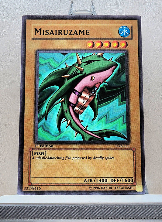 Yugioh! 1x Misairuzame (LOB - Common) 1st Edition