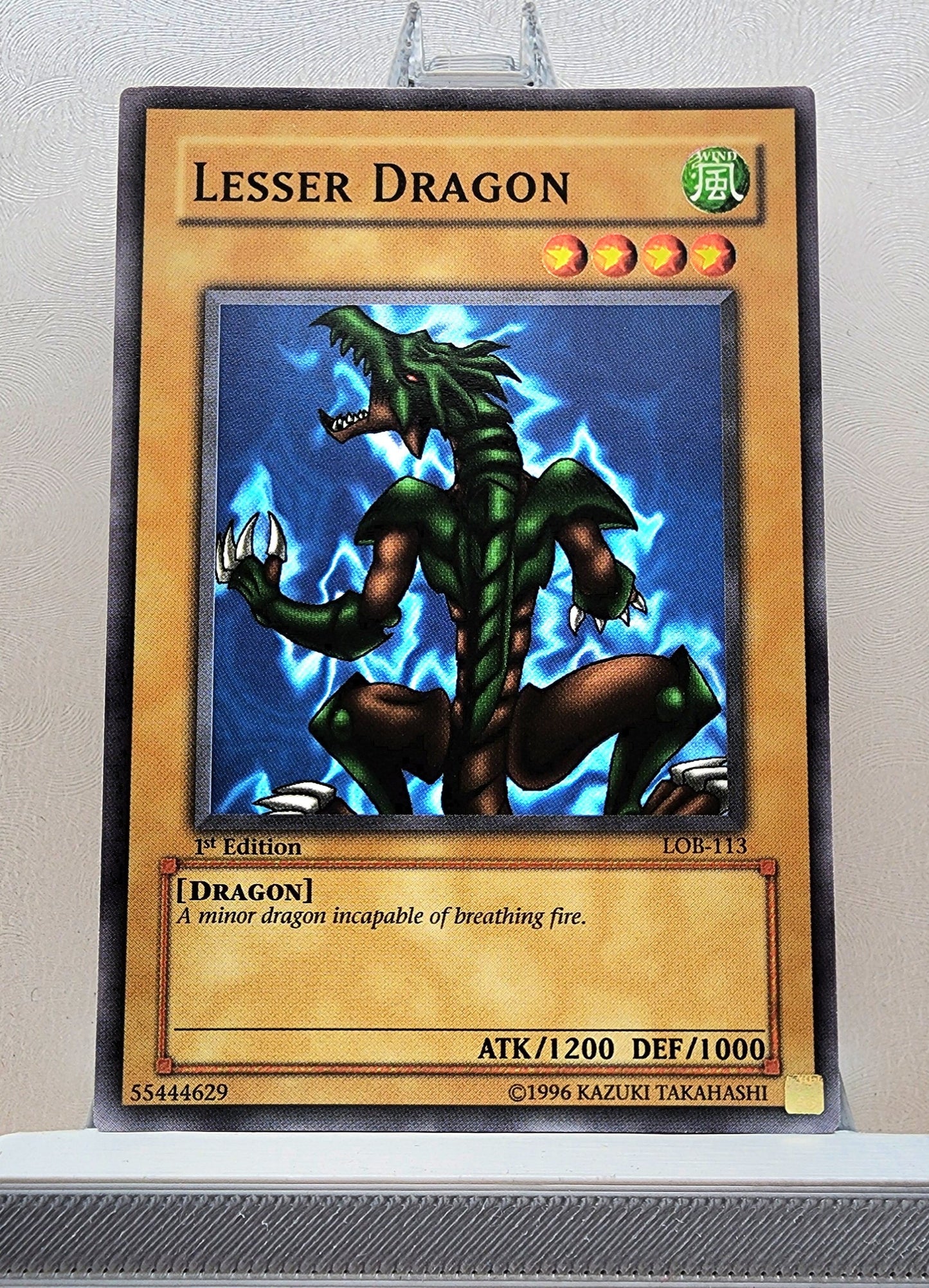 Yugioh! 1x Lesser Dragon (LOB - Common) 1st Edition