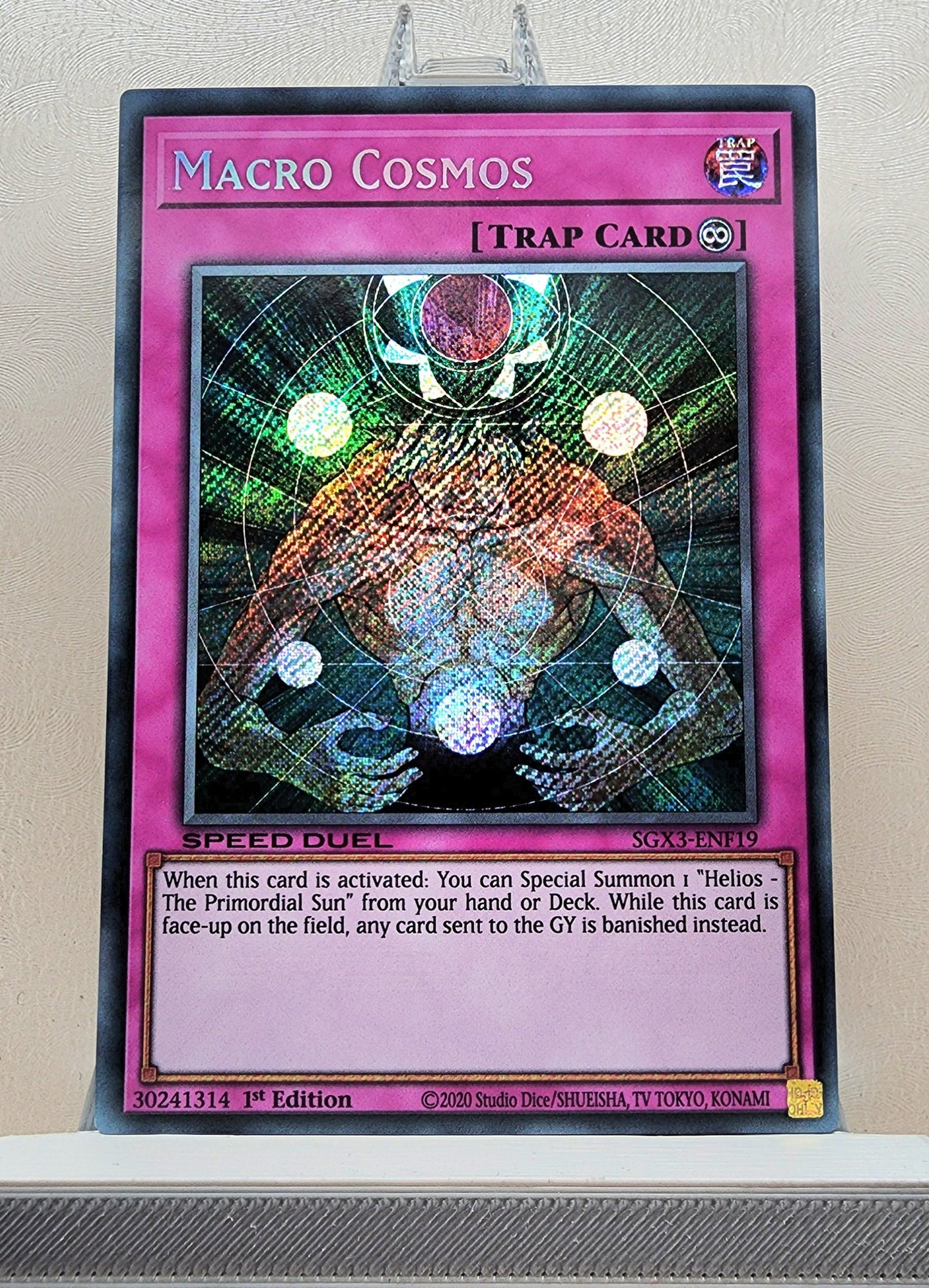 Yugioh! 1x Macro Cosmos (SGX3 - Secret Rare) 1st Edition